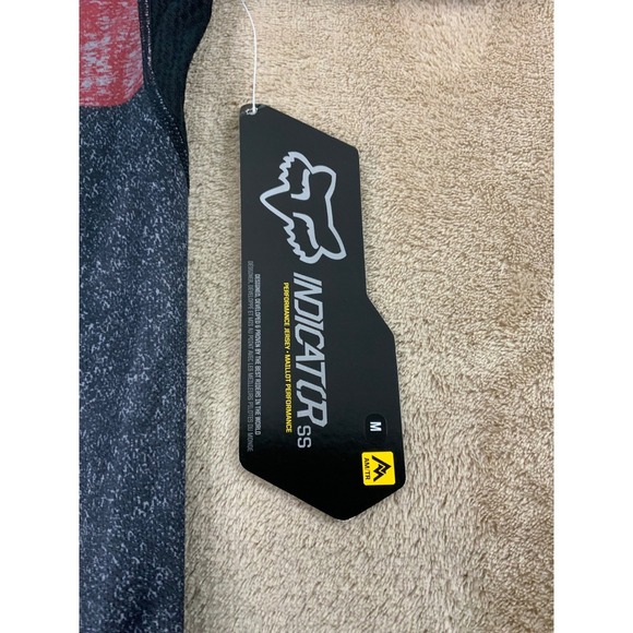 fox Indicator T-shirt mens size M Gray Graphics Short Sleeve NEW MSRP $54.95 - Picture 3 of 10